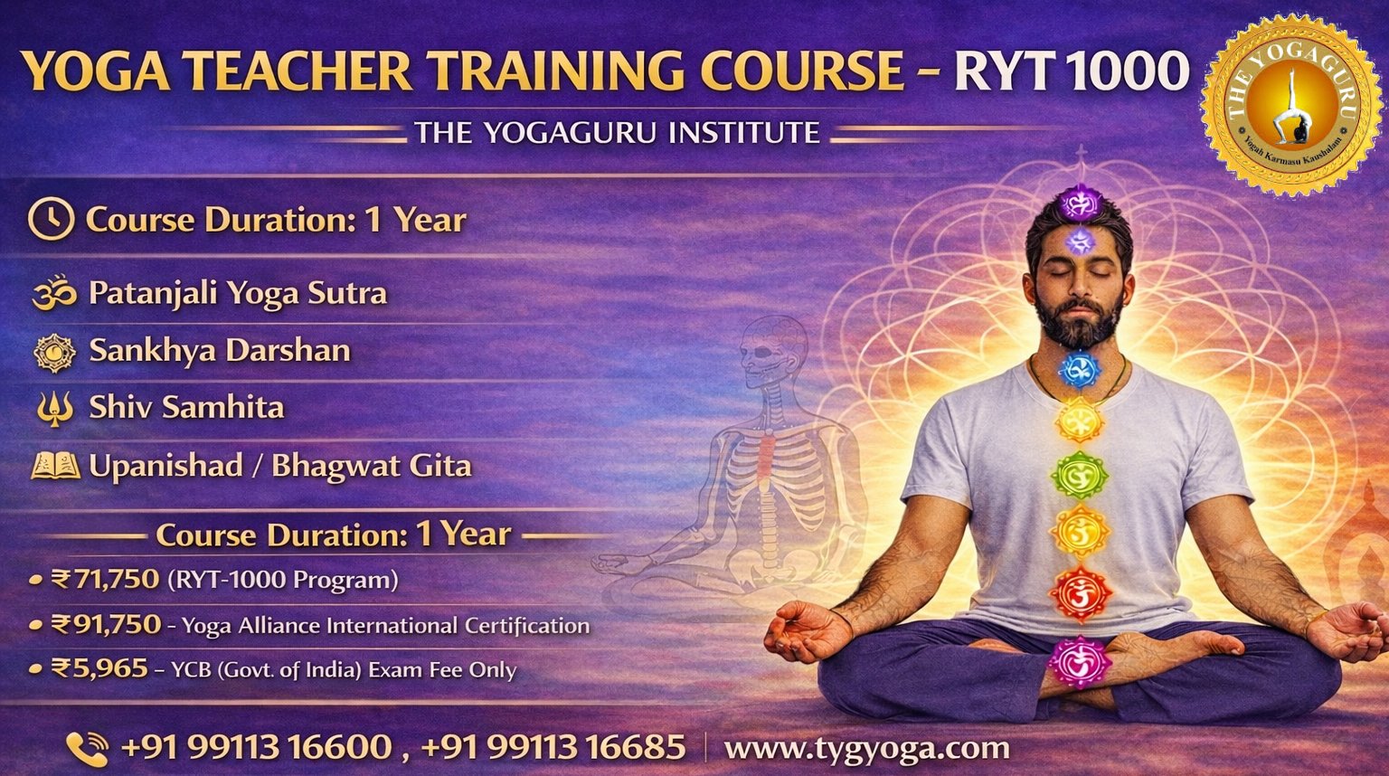 Teacher Training Course RYT 1000